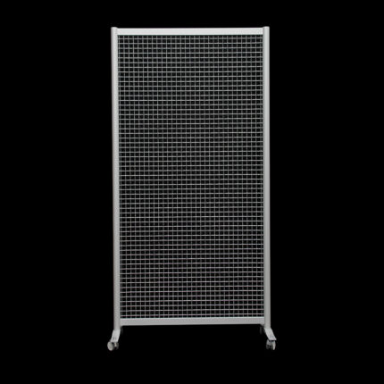 Gaaswand HxB220x110cm 3x3 op wielen