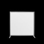 Wand wit op voeten HxB149x145cm