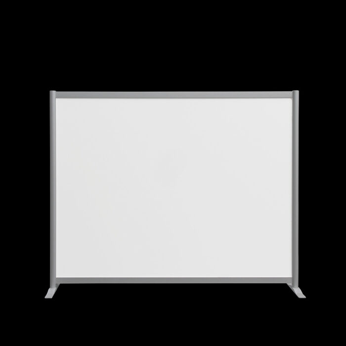 Wand wit op voeten HxB149x186cm