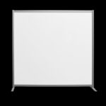Wand wit op voeten HxB190x203cm