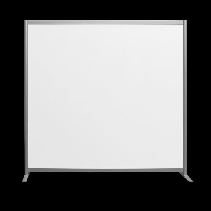 Wand wit op voeten HxB190x203cm
