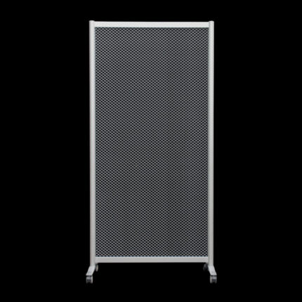 Gaaswand HxB220x108cm strekgaas op wielen Expopaneel