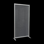 Gaaswand HxB213x108cm strekgaas fijn op voeten