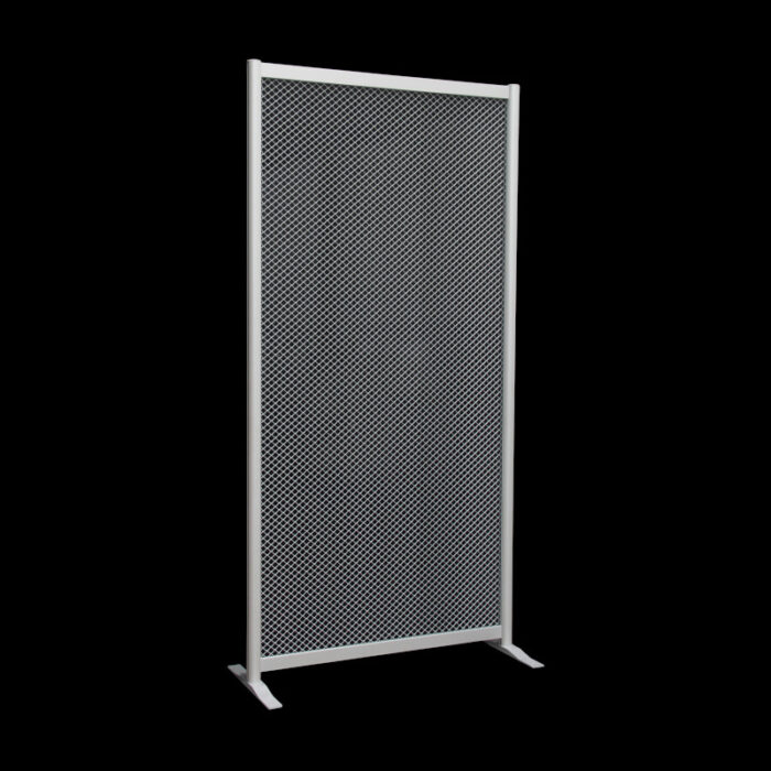 Gaaswand HxB213x108cm strekgaas fijn op voeten