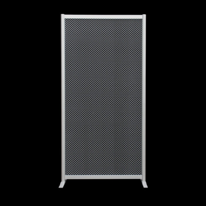 Gaaswand HxB213x108cm strekgaas op voeten Expopaneel met gaas