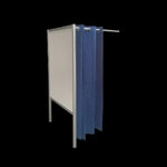 Pashokje wit aanbouw HxBxD200x100x100cm CBX