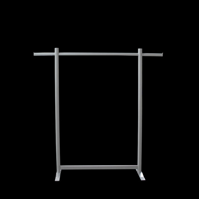 Kledingrek HxBxD149x155x45cm op voeten - Afbeelding 2