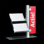 A4 Folderhouder Duinkerke met banierklemmen