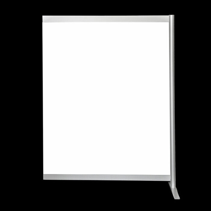 Wand aanbouw wit HxB190x140cm op voeten