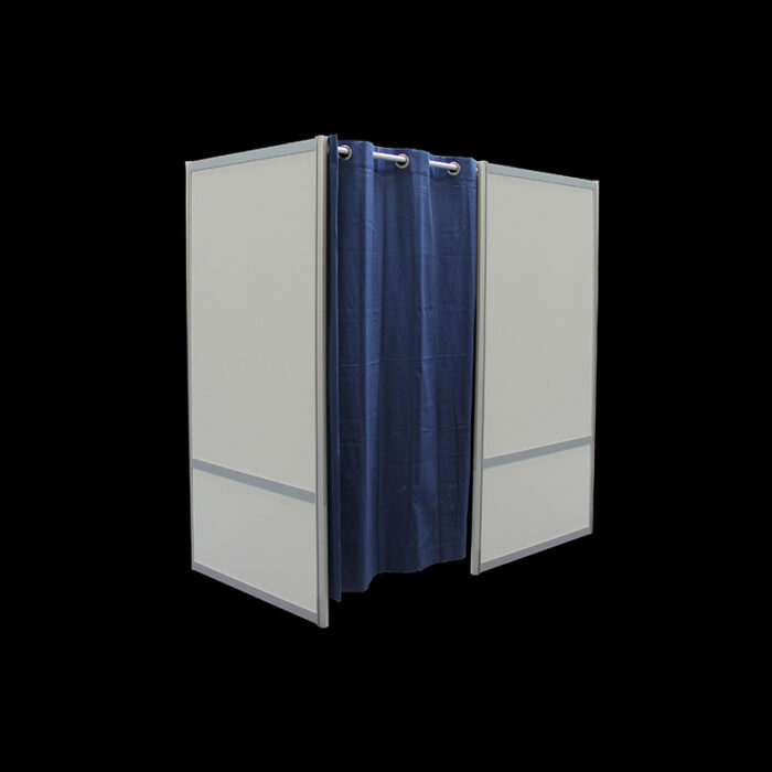 Pashokje 2x1m wit onderbouw HxBxD200x200x100cm FLX
