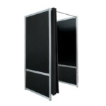 Pashokje zwart onderbouw HxBxD200x100x100cm FLX