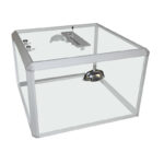 Stembus met 2 sloten en een teller