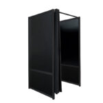 Pashokje demontabel volledig zwart onderbouw HxBxD200x100x100cm FLX