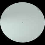 Voetplaat rond Ø70cm