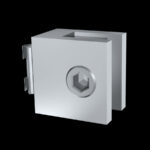 Glasklem sleuf 10.5 metalen schroef