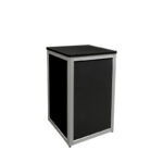 Kubus HxBxD80x40x40cm zwart