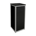 Kubus HxBxD105x40x40cm zwart