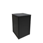 Kubus HxBxD80x40x40cm volledig zwart