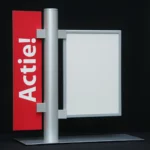 A4 Infodrager Montpellier tafelmodel