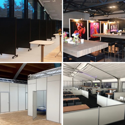 Mobiele scheidingswand Shopmade mobiele scheidingswanden