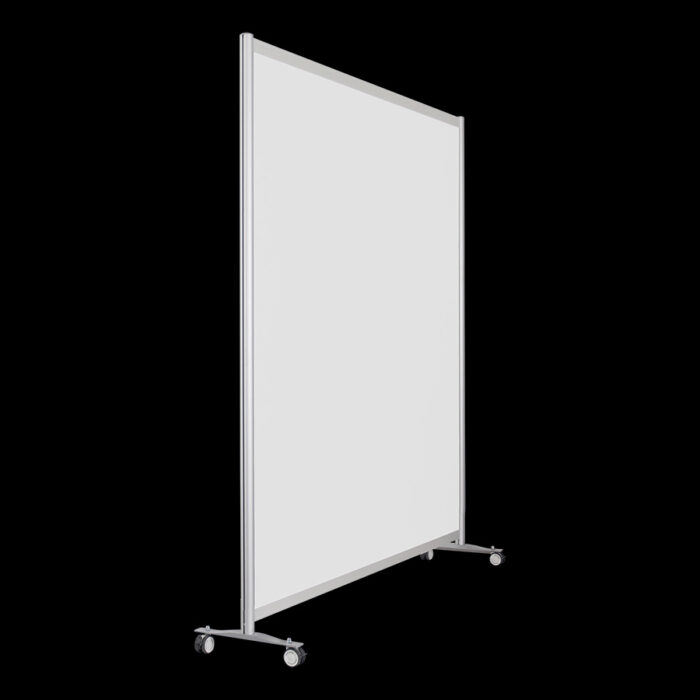 Wand wit op wielen HxB220x203cm Scheidingswand expositiewand op wielen