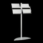 A4 Folderstandaard Mâcon HxB107x50cm