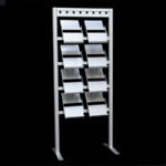 A4 Foldermeubel Clamart HxB188x70cm 8x A4 folderhouder portrait