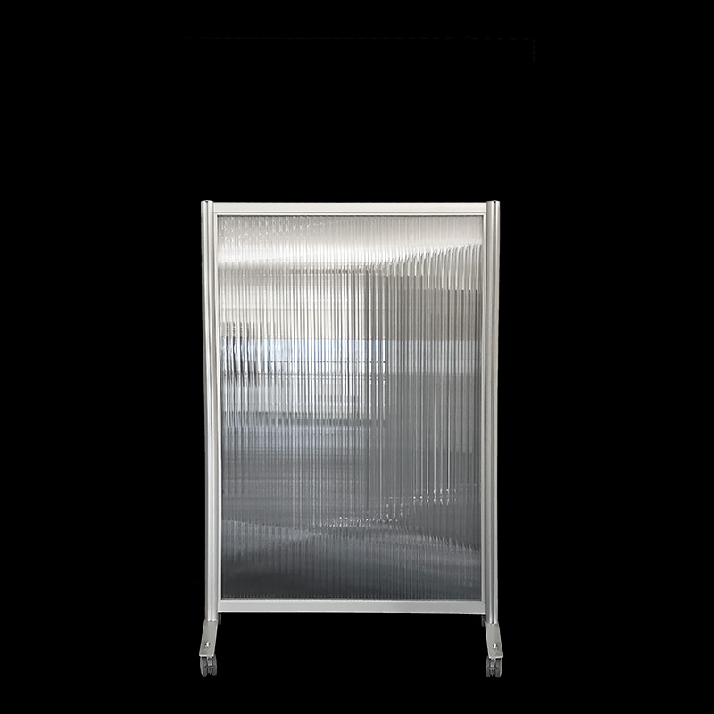 130106_Wand _helder_kanaalplaat_HxB156x104cm_op_wielen_zwarte_achtergrond Wand HxB156x104cm helder kanaalplaat op wielen