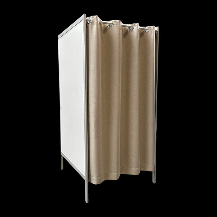 Pashokje vouwbaar wit HxBxD210x100x100cm