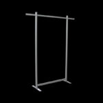 Kledingrek HxBxD190x155x45cm op voeten
