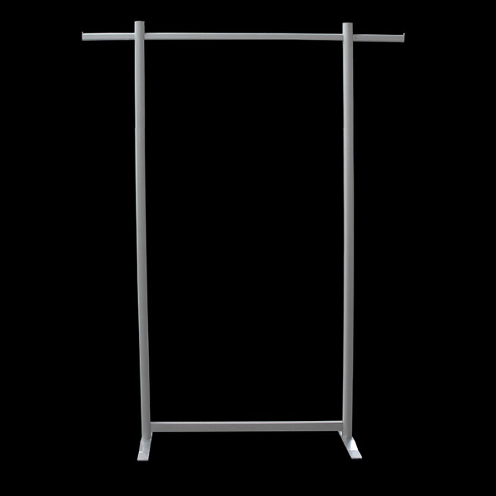 Kledingrek extra hoog HxBxD229x155x45cm op voeten - Afbeelding 2