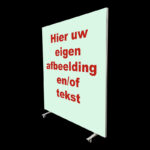 Themawand eigen print HxB235x193cm 1-zijdig op wielen, volledig demontabel - Afbeelding 2