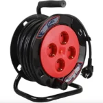 Kabelhaspel 4voudig met kabel 15m