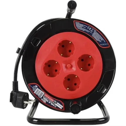 Kabelhaspel 4voudig met kabel 15m