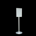 A3 Infodrager Cartagena H=148cm 1x kliklijst A3