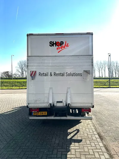 Iveco Daily bus van Shopmade achterzijde