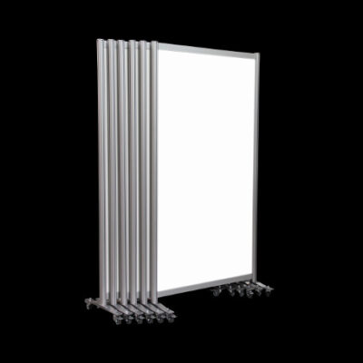 Witte wanden nestelbaar